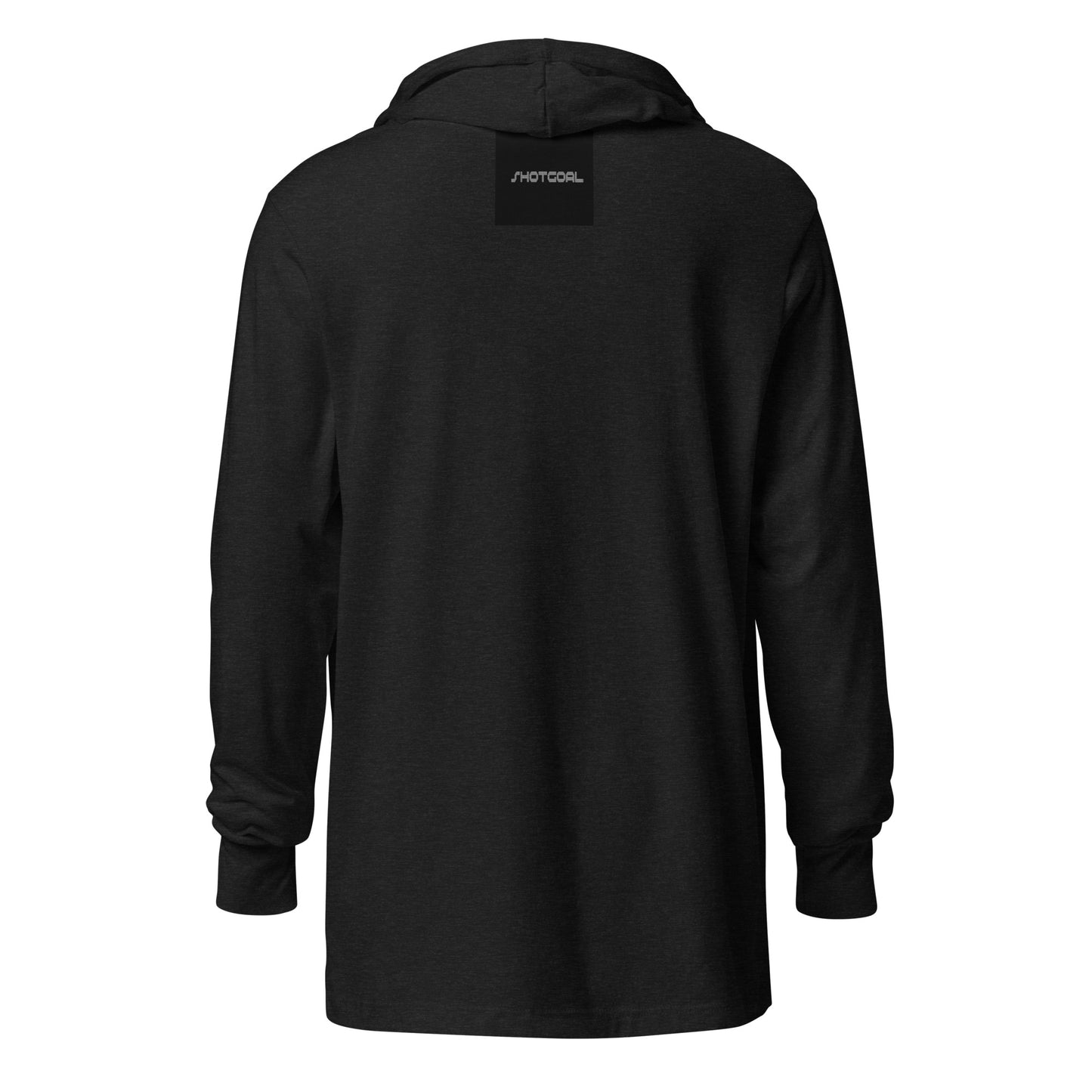 BE SILENT BE DEADLY - Hooded long-sleeve tee