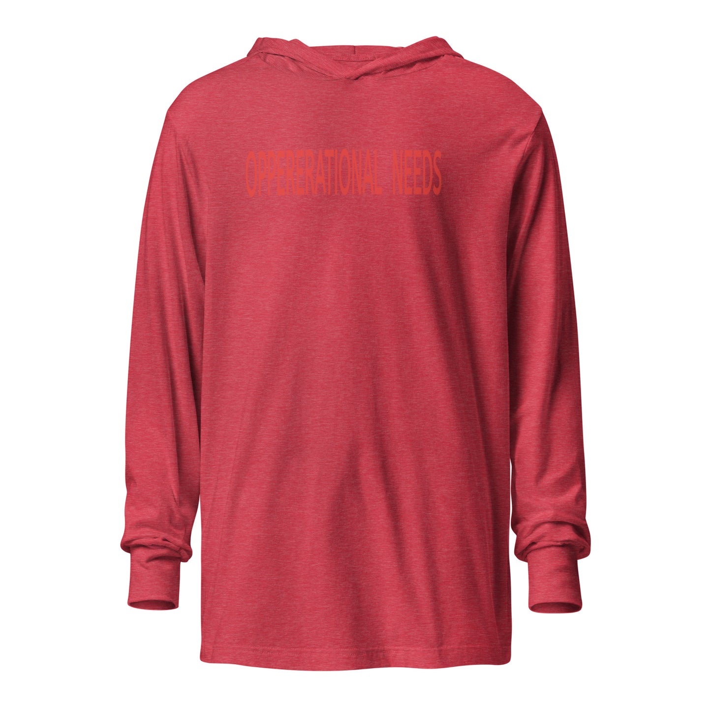 OPPERERATIONAL NEEDS - Hooded long-sleeve tee