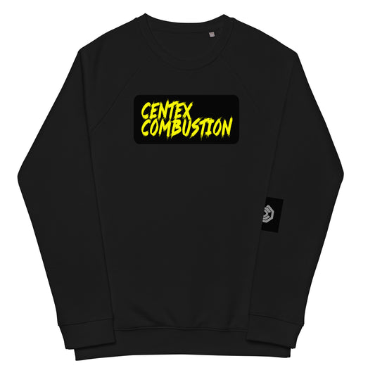CENTEX COMBUSTION - STRIKE BEFORE THEY DO - CGEARS LOGO - Unisex organic raglan sweatshirt