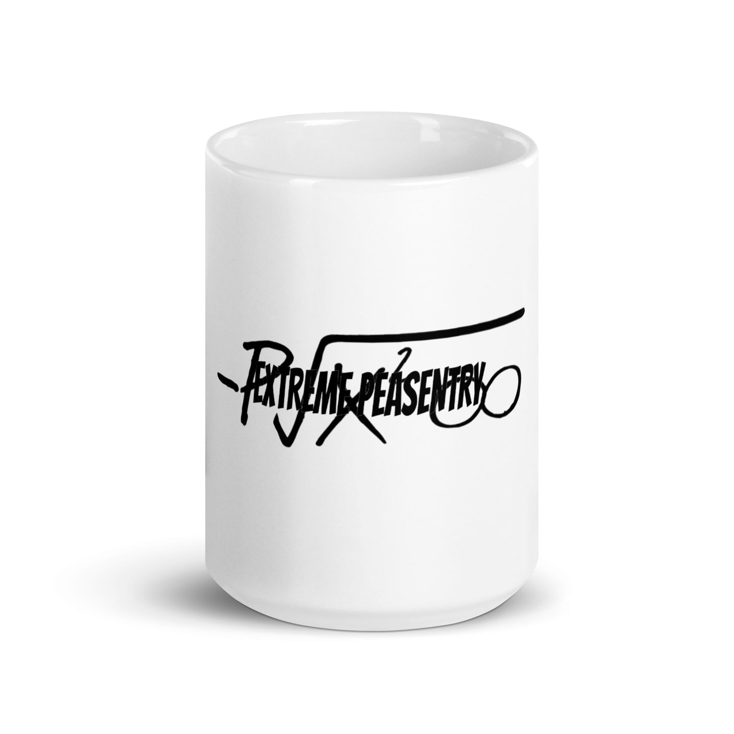 EXTREME PEASENTRY- PX2~ -White glossy mug