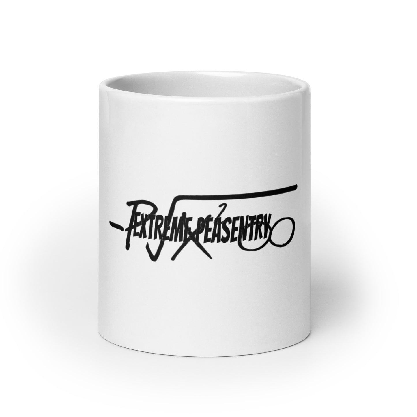 EXTREME PEASENTRY- PX2~ -White glossy mug