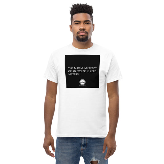 DANGERBALL DB - QUOTE THE MAXIMUM EFFECT OF AN EXCUSE IS ZERO METERS.